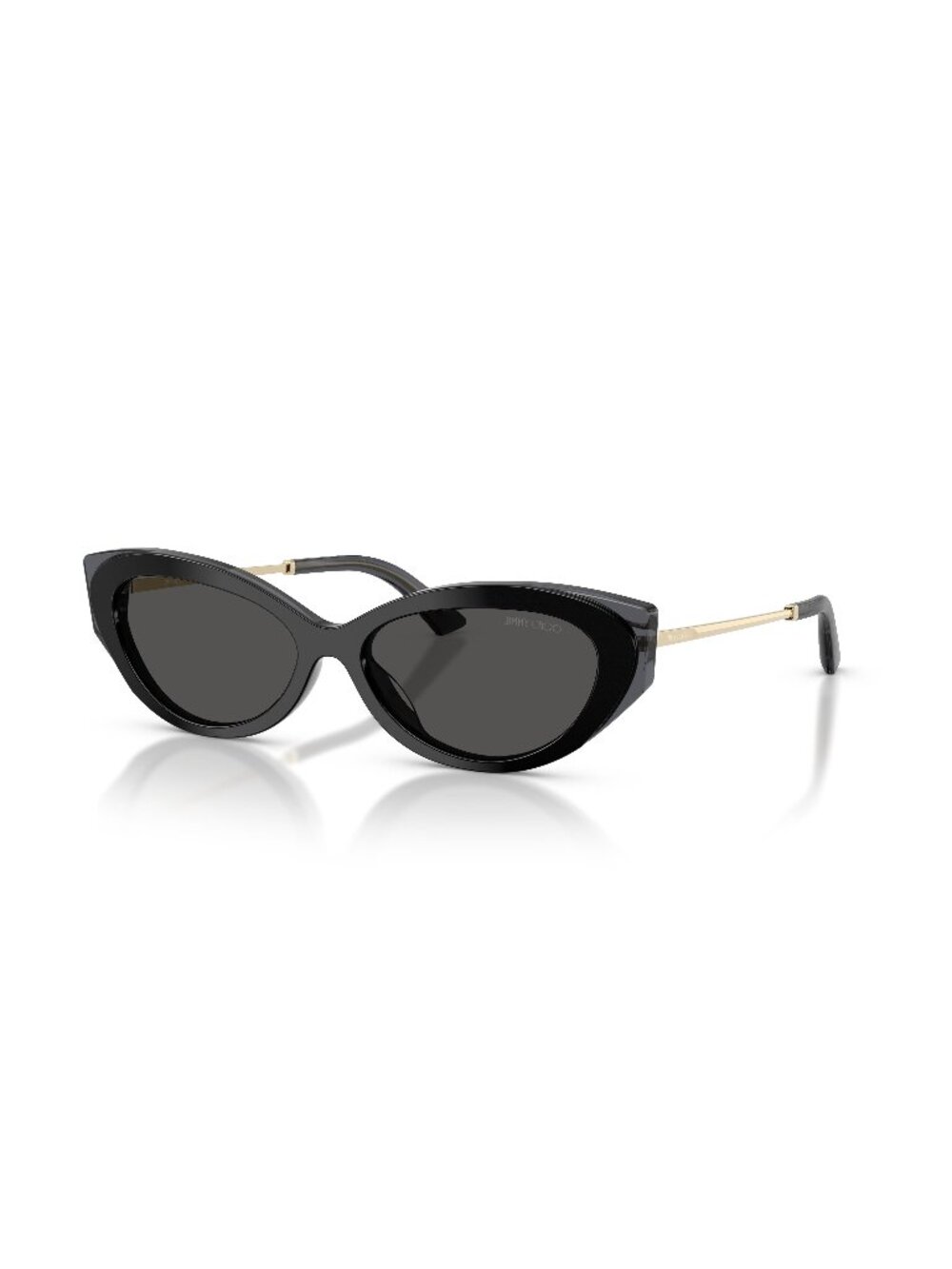 New Jimmy Choo Women's Sunglasses Black Grey Lens Acetate Frame JC5065U 510387